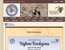 Tablet Screenshot of bighornsheep.org